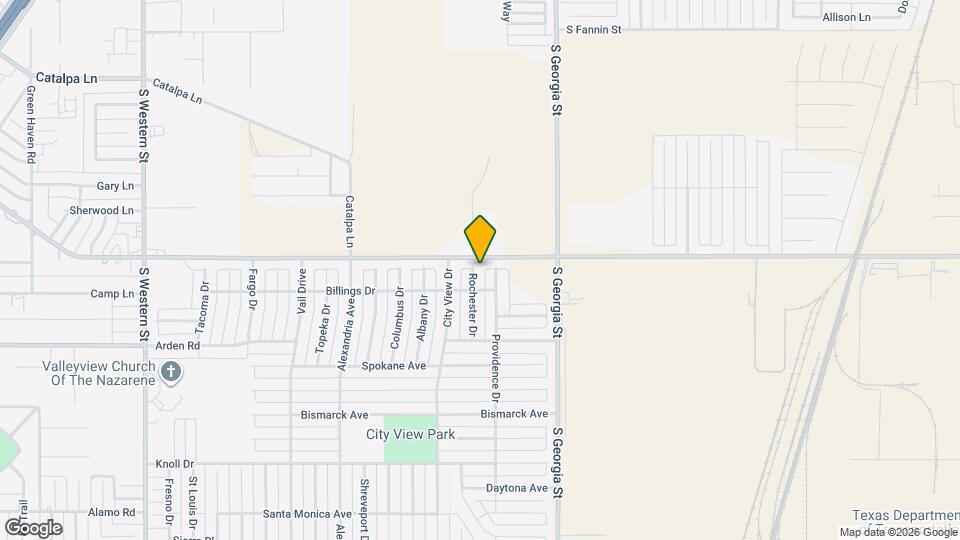 7303 Rochester Dr Map and Location Details