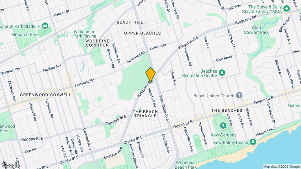 205-2799 KINGSTON Rd Map and Location Details