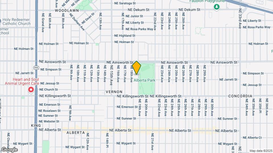 5815 NE 19th Ave Mapa y Detalles de la Ubicación