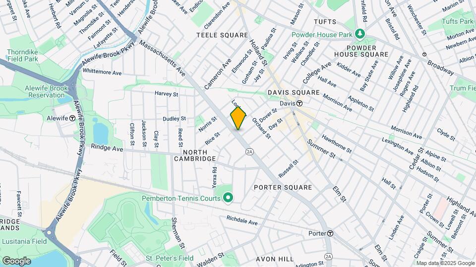 2277 Massachusetts Ave, Unit 1 Map and Location Details