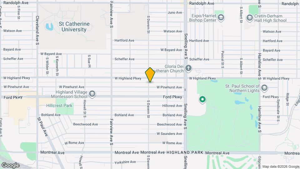 1697 Pinehurst Ave Mapa y Detalles de la Ubicación