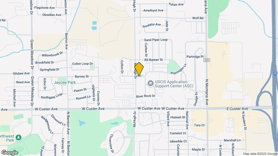 644 Ptarmigan Ln Map and Location Details