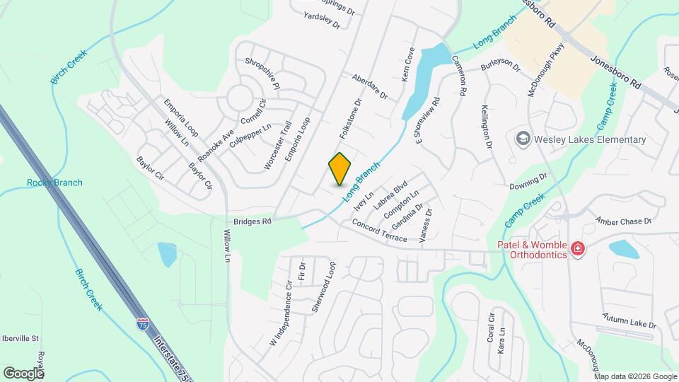 707 Dellrose Trce Map and Location Details