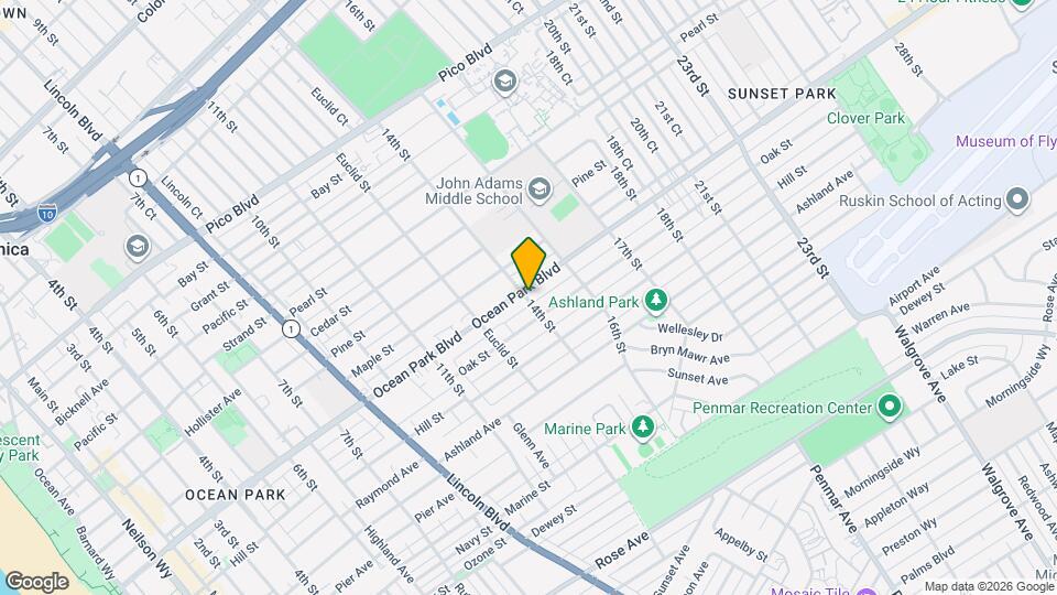 2613 14th St Mapa y Detalles de la Ubicación