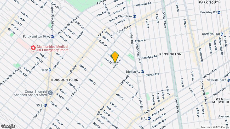 4018 15th Ave Mapa y Detalles de la Ubicación