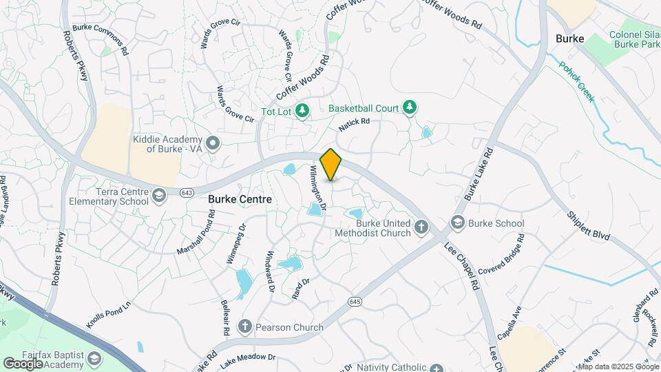 9885 Burke Pond Ct Map and Location Details