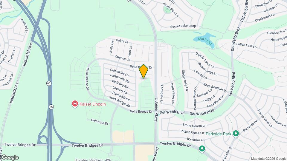 2562 Gold Brk St Map and Location Details