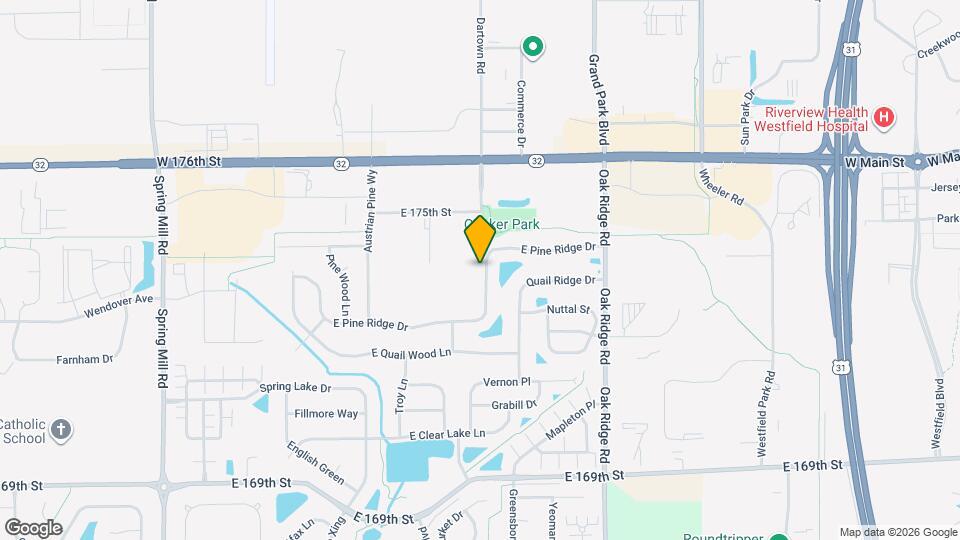 442 E Pine Ridge Dr Mapa y Detalles de la Ubicación