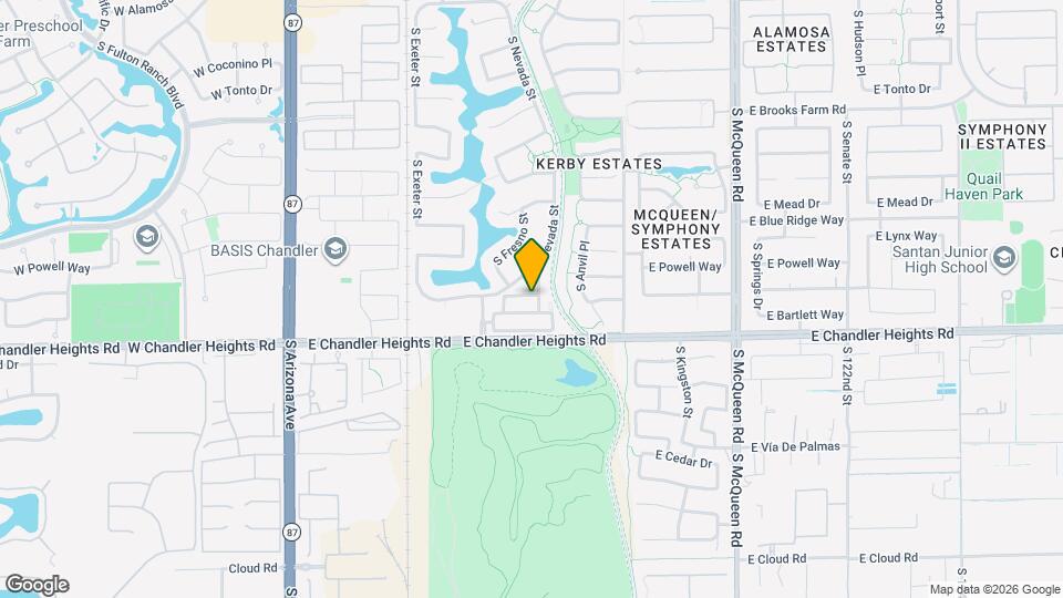 553 E San Carlos Way Map and Location Details