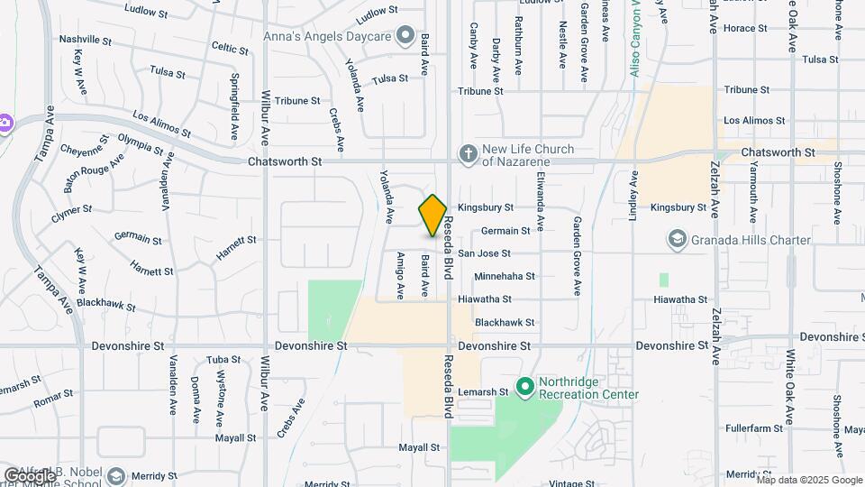 18515 San Jose St Map and Location Details