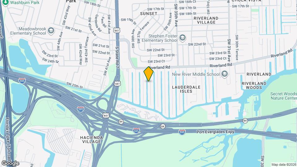 2507 Okeechobee Ln Map and Location Details