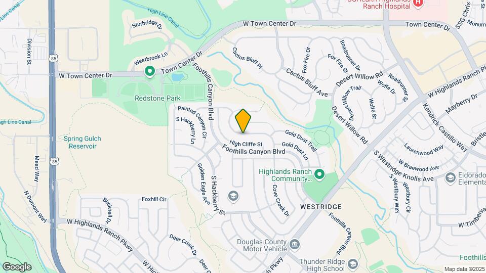 9491 Cove Creek Dr Map and Location Details