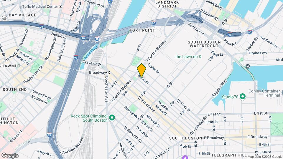 161 W 2nd St Map and Location Details