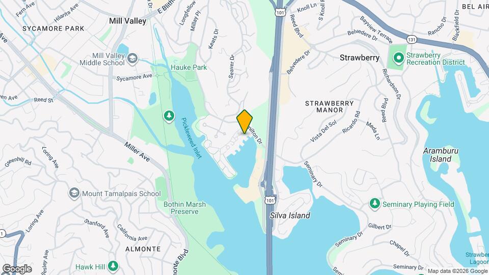 2330 Shelter Bay Ave Map and Location Details