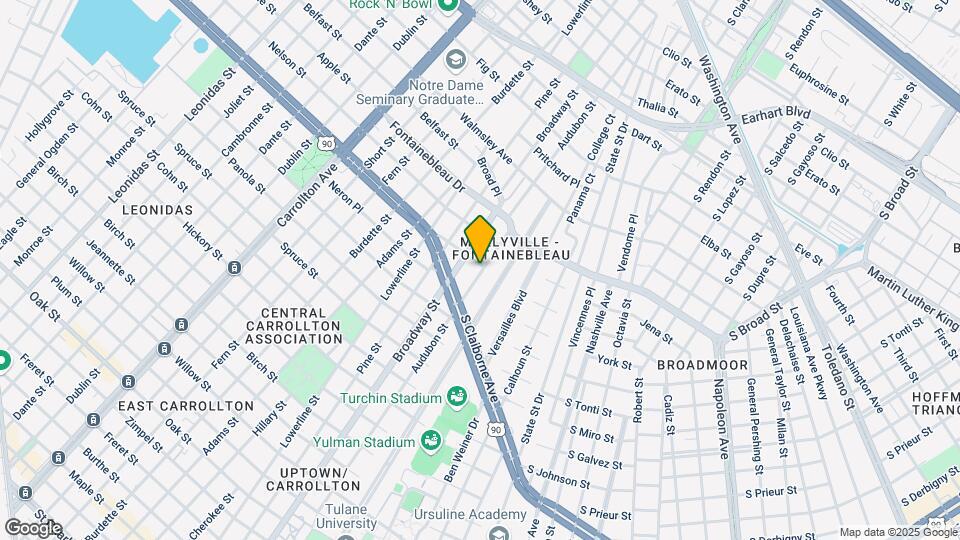 2340 Audubon St Mapa y Detalles de la Ubicación