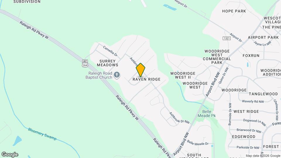 4117 Juniper Ln NW Map and Location Details