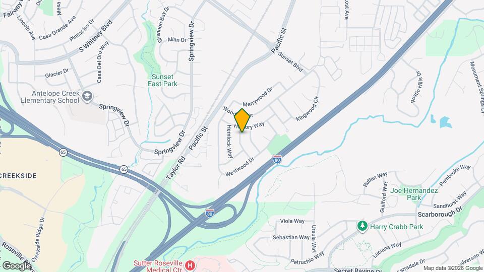 6285 Edgewood Way Map and Location Details