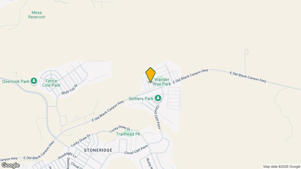 1826 N Swayback Rd Map and Location Details