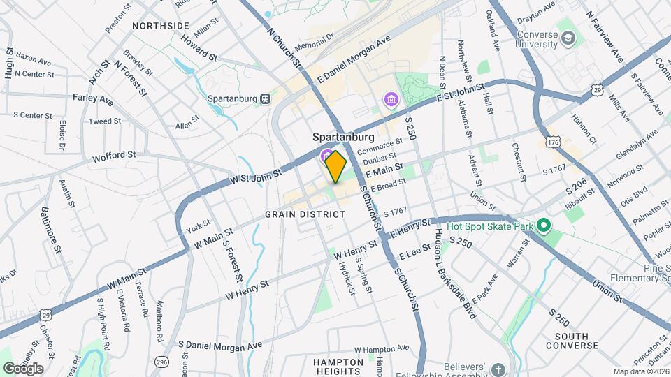 151 W Main St, Unit A Map and Location Details