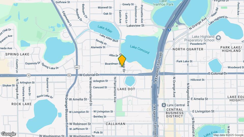 726 Edgewater Dr Map and Location Details