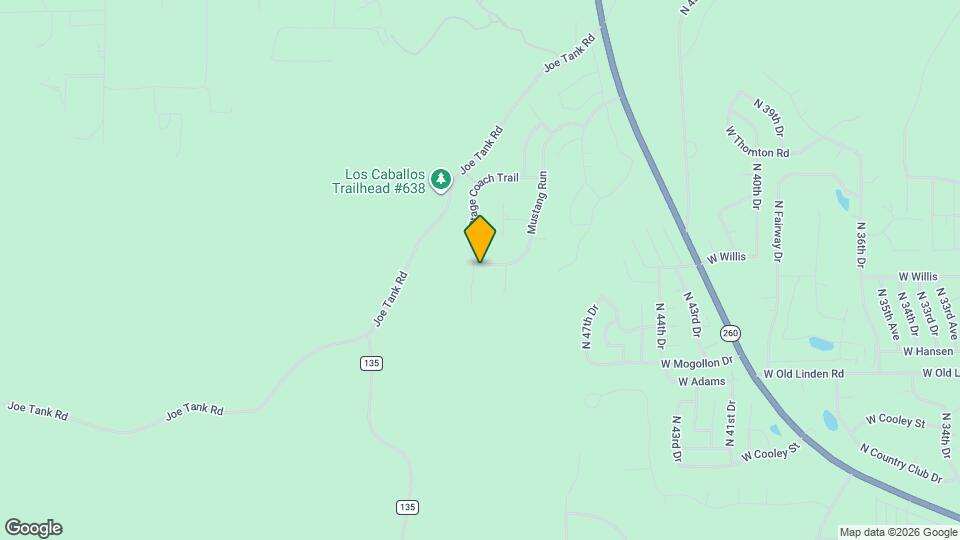 1561 Mustang Run Map and Location Details