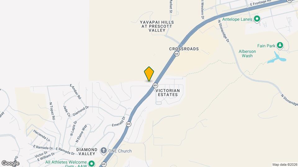 5484 E Sapphire Dr Map and Location Details