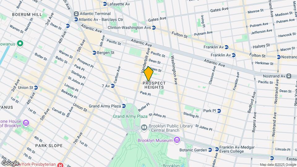 263 Prospect Pl Mapa y Detalles de la Ubicación