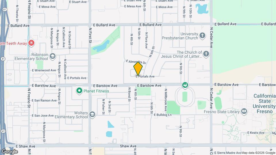 1315 E Portals Ave Map and Location Details