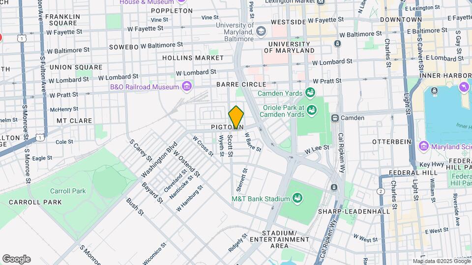 781 Washington Blvd, Unit 2 Mapa y Detalles de la Ubicación