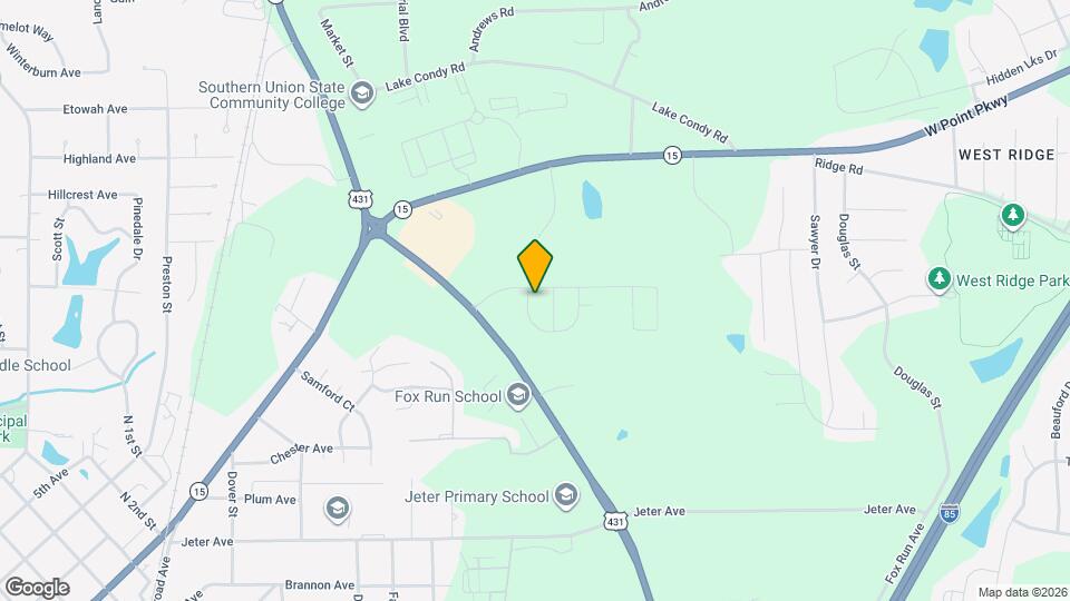 1283 Burrow Cir Map and Location Details