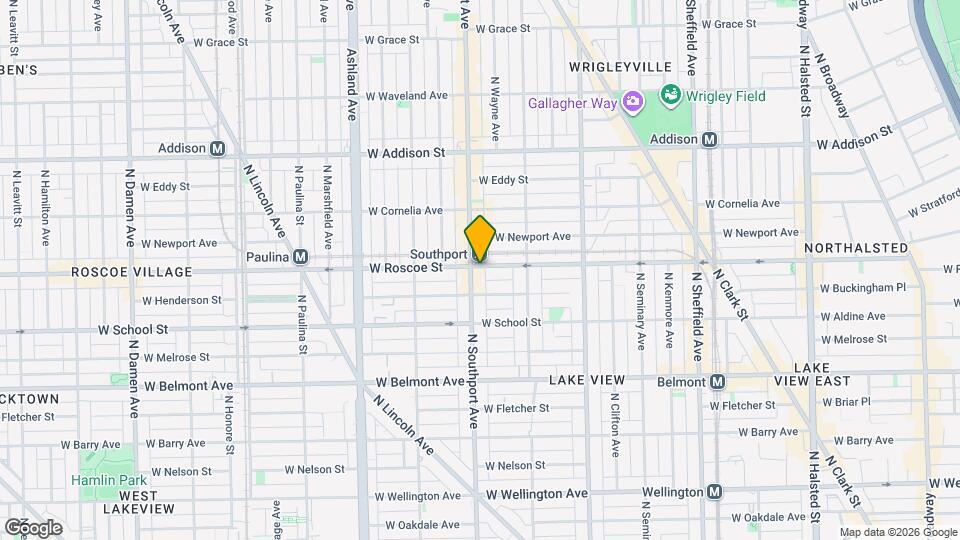 3359 N Southport Ave, Unit 4 Map and Location Details