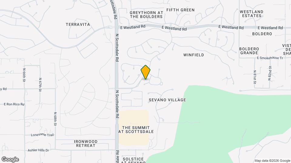 7394 E Quien Sabe Way Map and Location Details