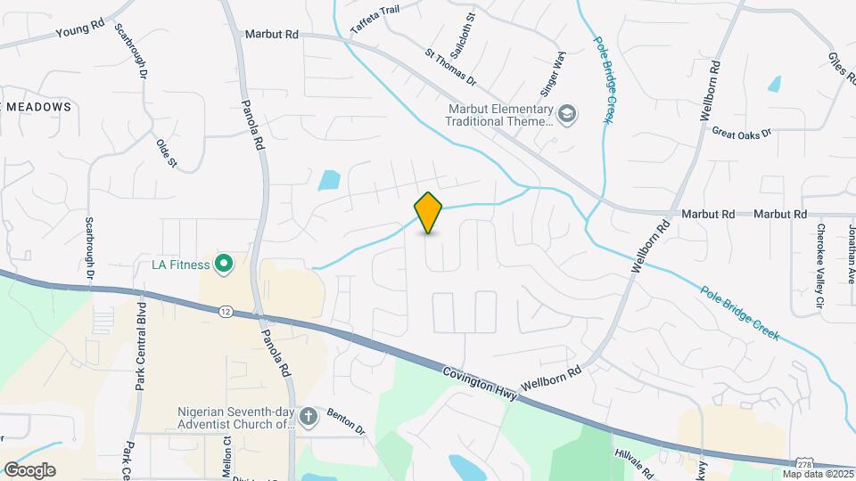5390 Wellborn Creek Dr Map and Location Details