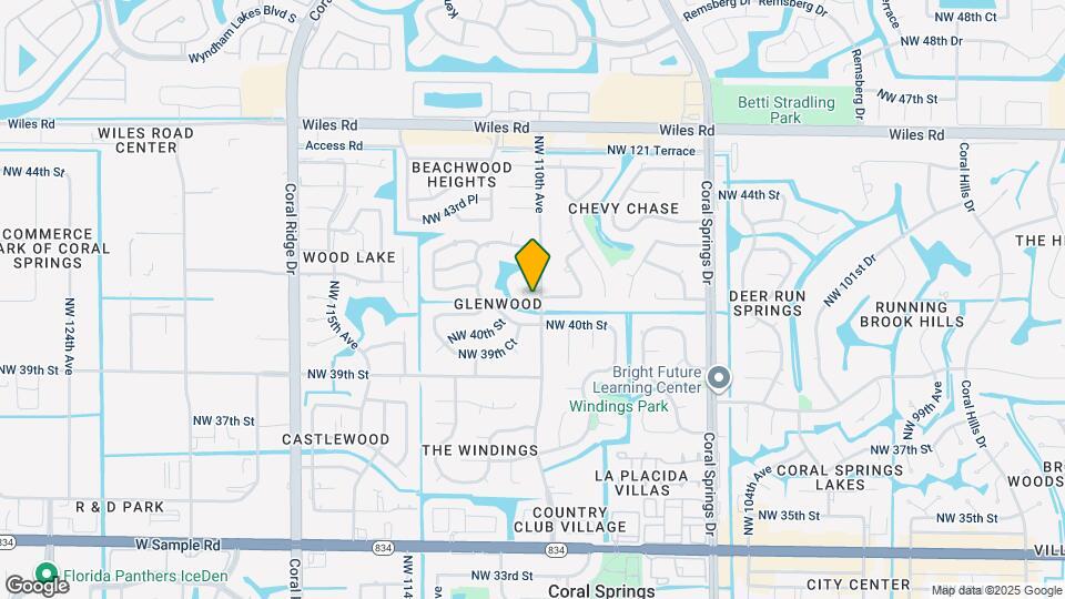 4060 NW 110th Ave Map and Location Details