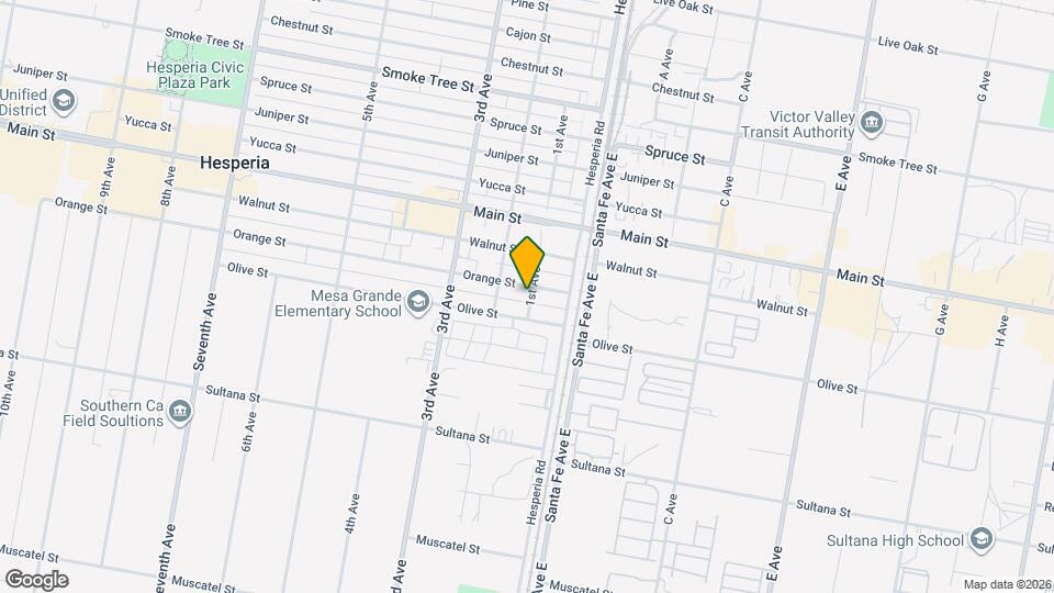 16435 Orange St Map and Location Details