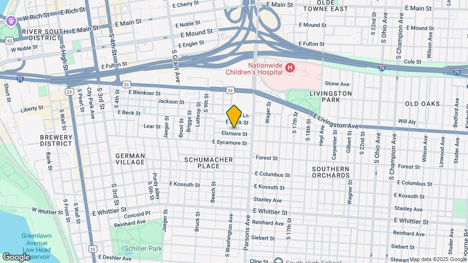 512 Elsmere St Mapa y Detalles de la Ubicación