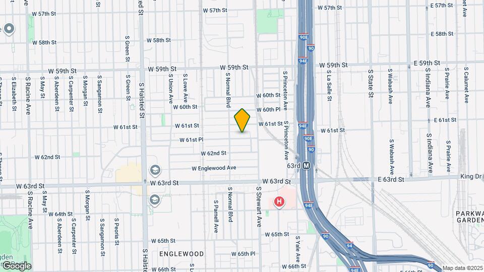 432 W 61st Pl Map and Location Details