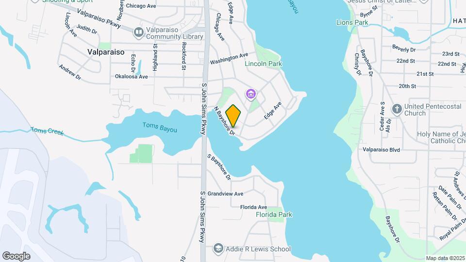 1139 N Bayshore Dr Map and Location Details