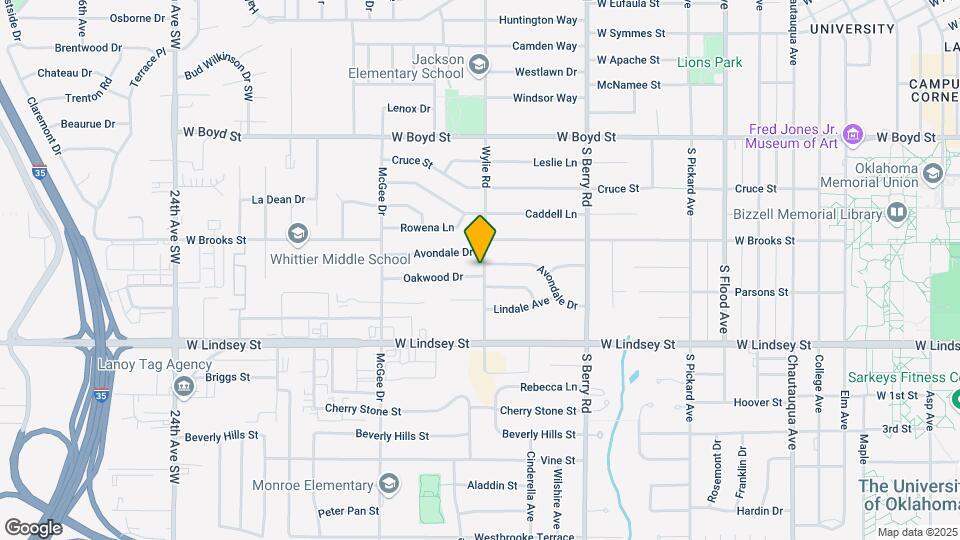 1503 Oakwood Dr Map and Location Details