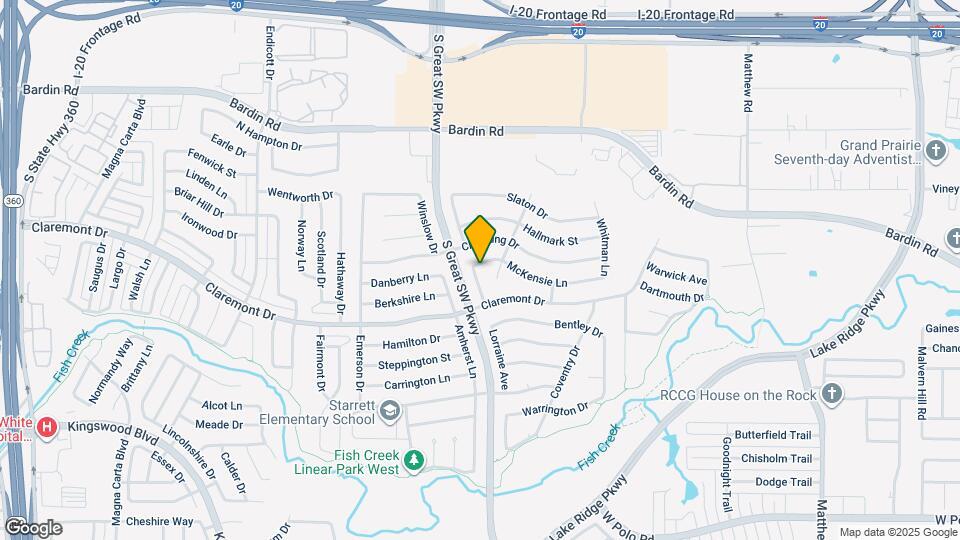 2513 McKensie Ln Map and Location Details