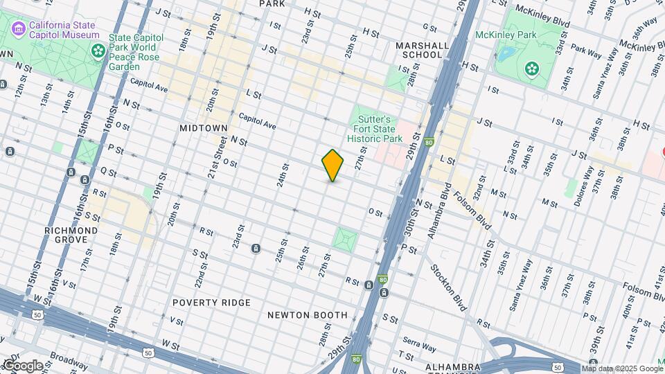 1417-1423 26th St Map and Location Details