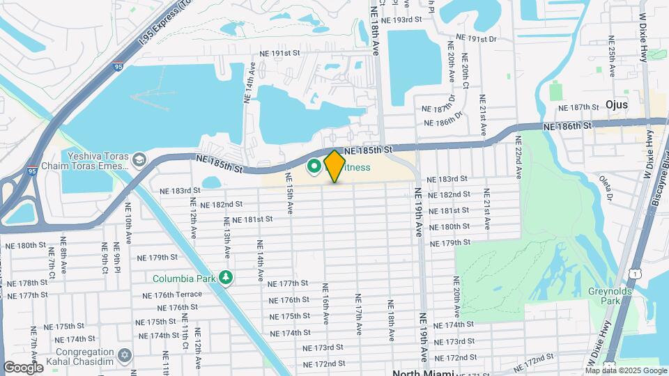 1640 NE 183rd St Map and Location Details