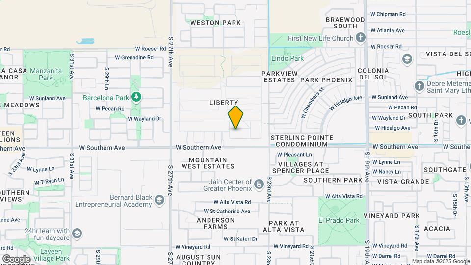 2429 W Jessica Ln Map and Location Details