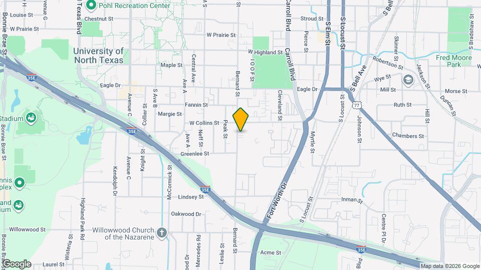 1121 Bernard St Apartments Denton, TX Apartments For Rent