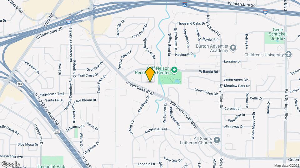 5008 Millsprings Dr Map and Location Details