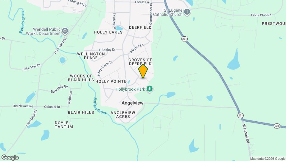 408 Deer Grove Ln Map and Location Details