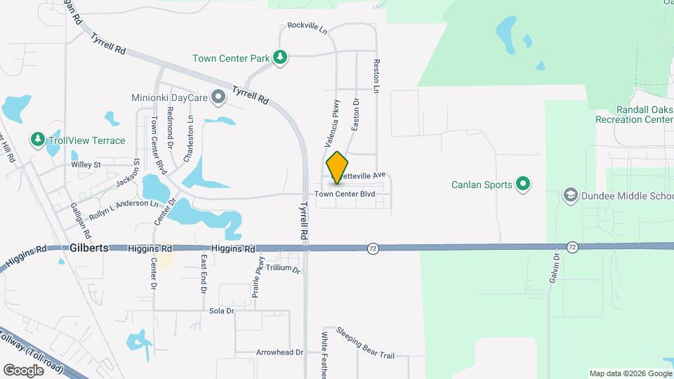 410 Town Center Blvd Map and Location Details