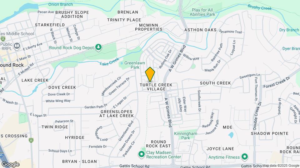 821 Gabriel Mills Dr Map and Location Details