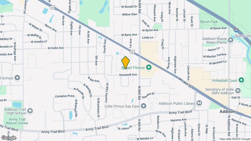659 Briar Hill Ln Map and Location Details
