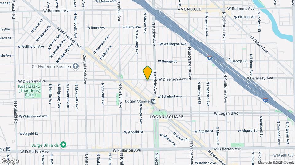 2753 N Sawyer Ave Map and Location Details